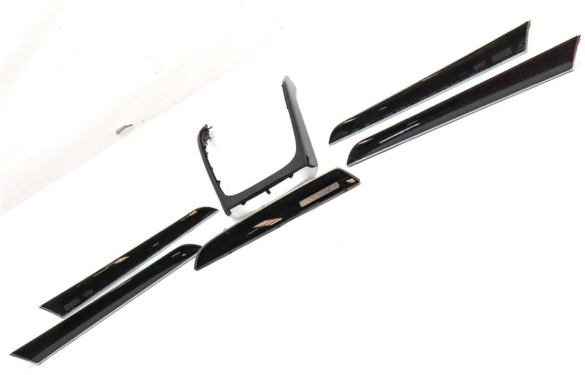 Thumbnail 3: 2013 AUDI S4 (B8 8K) INTERIOR DASH CENTER CONSOLE DOOR TRIM SET/6 (Carbon)