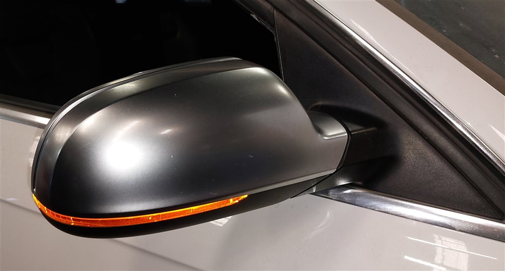 Thumbnail 2: 10-16 AUDI S4 (B8 8K) RIGHT MANUAL FOLD HEATED AUTODIM DOOR MIRROR (ALUMINUM)