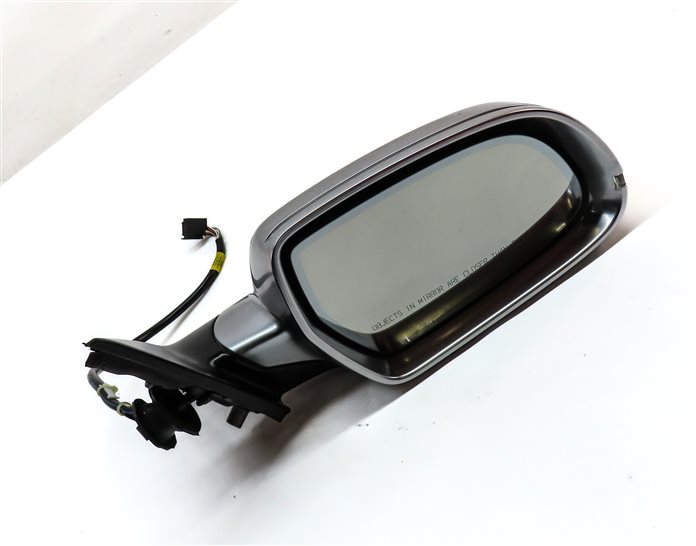 Thumbnail 4: 10-16 AUDI S4 (B8 8K) RIGHT MANUAL FOLD HEATED AUTODIM DOOR MIRROR (ALUMINUM)