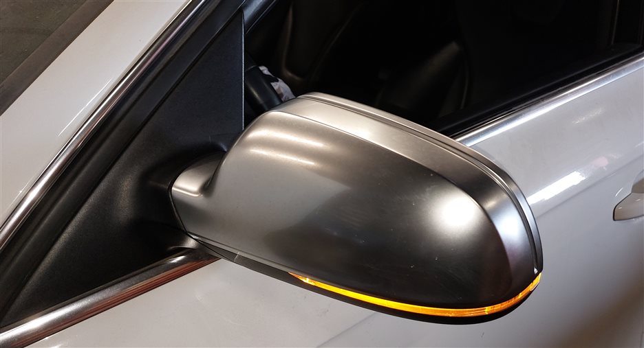 Thumbnail 2: 10-16 AUDI S4 (B8 8K) LEFT MANUAL FOLD HEATED AUTODIM DOOR MIRROR (ALUMINUM)