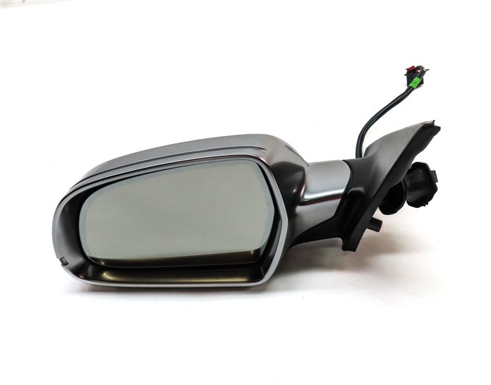 Thumbnail 3: 10-16 AUDI S4 (B8 8K) LEFT MANUAL FOLD HEATED AUTODIM DOOR MIRROR (ALUMINUM)