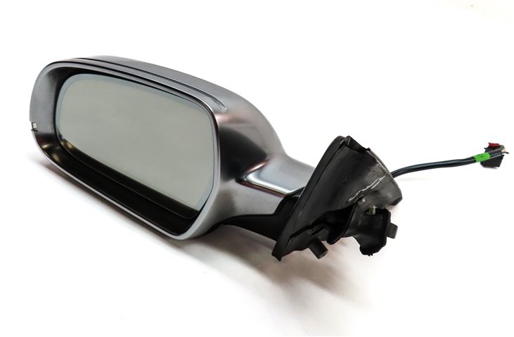 Thumbnail 4: 10-16 AUDI S4 (B8 8K) LEFT MANUAL FOLD HEATED AUTODIM DOOR MIRROR (ALUMINUM)
