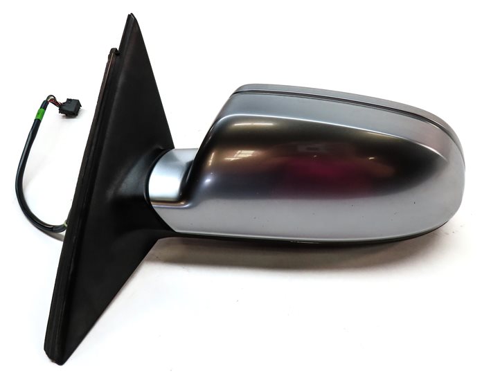 Thumbnail 6: 10-16 AUDI S4 (B8 8K) LEFT MANUAL FOLD HEATED AUTODIM DOOR MIRROR (ALUMINUM)