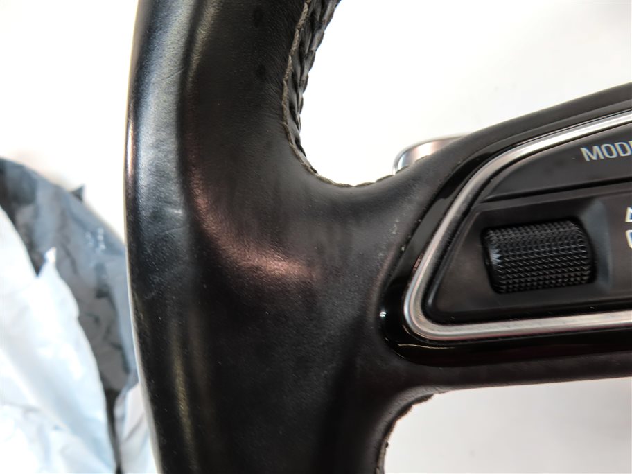 Thumbnail 9: 13-14 AUDI S4 3 SPOKE FLAT BOTTOM DRIVER STEERING WHEEL w/PADDLE SHIFTER (Black)
