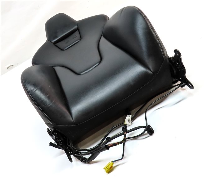 Thumbnail 3: 13 AUDI S4 B8 8K FRONT RIGHT PASSENGER UPPER MEMORY HEAT SPORT SEAT BACK (Black)