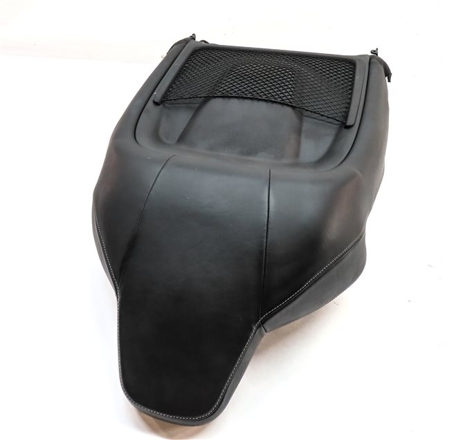 Thumbnail 7: 13 AUDI S4 B8 8K FRONT RIGHT PASSENGER UPPER MEMORY HEAT SPORT SEAT BACK (Black)