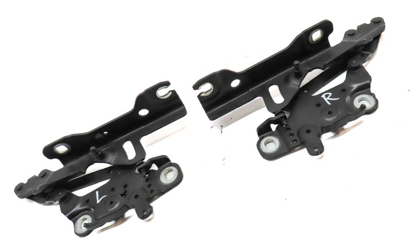 Thumbnail 2: 12-21 BMW 2 3 4 SERIES (F22 F30 F32 F34) LEFT & RIGHT HOOD HINGE SET 2 (Black)