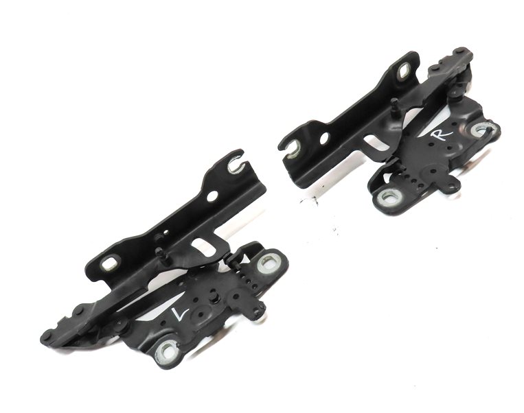 Thumbnail 3: 12-21 BMW 2 3 4 SERIES (F22 F30 F32 F34) LEFT & RIGHT HOOD HINGE SET 2 (Black)