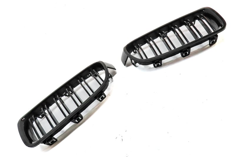 Thumbnail 3: 12-18 BMW 3 SERIES (F30) ///M-SPORT FRONT LEFT & RIGHT UPPER KIDNEY GRILLE SET/2