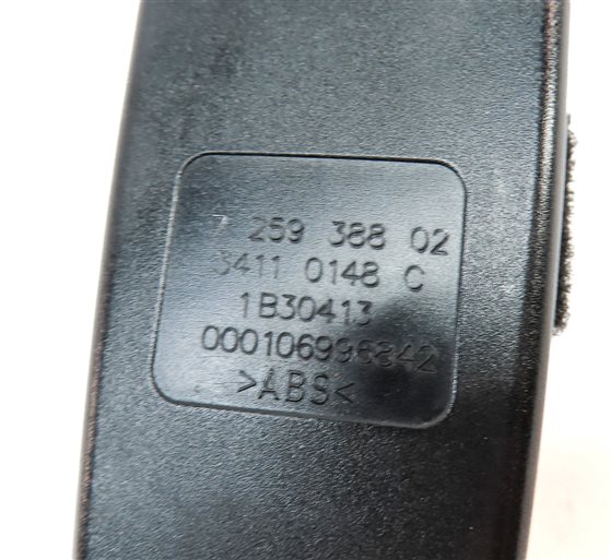 Thumbnail 6: 12-19 BMW 2 3 4 M3 (F22 F32 F33 F34 F36) FRONT RIGHT PASSENGER SEATBELT RECEIVER