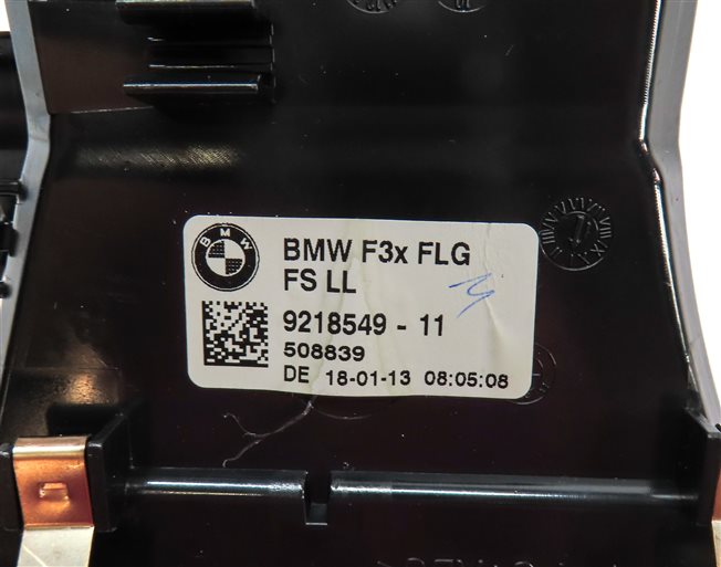 Thumbnail 6: 2013 BMW 335XI (F30) FRONT LEFT DRIVER DASH HEAT AIR AC HVAC VENT (Black)
