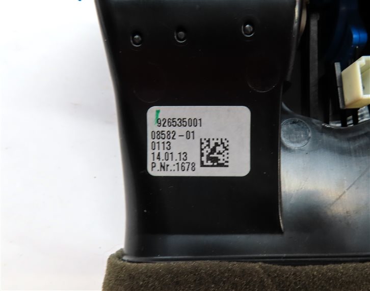 Thumbnail 6: 2013 BMW 335XI (F30) REAR CENTER CONSOLE HEAT AIR AC HVAC DUAL VENT (Black)