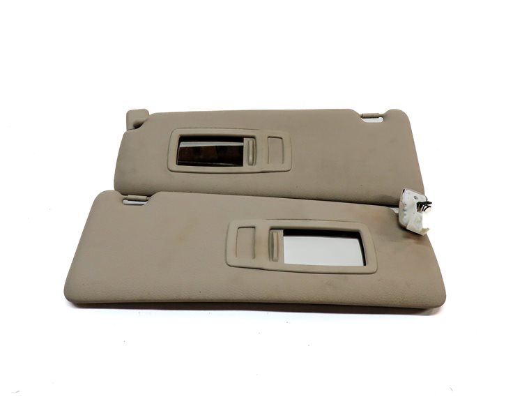 Thumbnail 4: 12-19 BMW 3 4 SERIES (F30 F31 F32 F33) FRONT LEFT & RIGHT SUNVISOR SET(Beige)