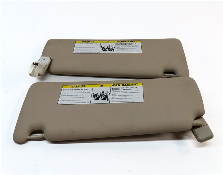 Thumbnail 5: 12-19 BMW 3 4 SERIES (F30 F31 F32 F33) FRONT LEFT & RIGHT SUNVISOR SET(Beige)