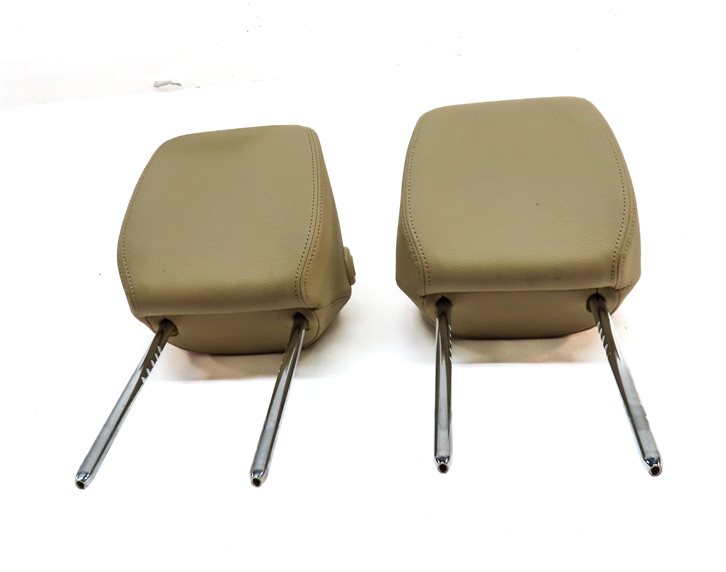 Thumbnail 2: 12-20 BMW 3 4 ACTIVE 3 M3 (F34) FRONT LEFT & RIGHT HEADREST SET 2 (Beige)