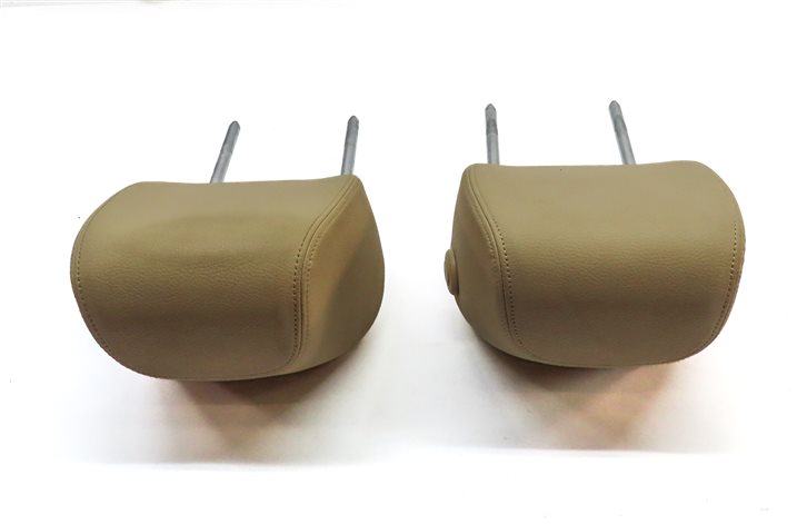 Thumbnail 4: 12-20 BMW 3 4 ACTIVE 3 M3 (F34) FRONT LEFT & RIGHT HEADREST SET 2 (Beige)