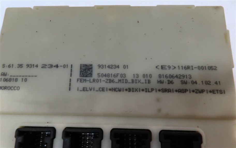 Thumbnail 13: 2013-2014 BMW 335i ACTIVE 3 (F30) 3.0L (N55) MEVD172S ECM BCM MODULE KEY SET/4