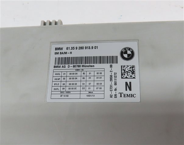 Thumbnail 6: 12-19 BMW 328i 335i 535i 550i 750i M5 M6 X3 X4 FRONT LEFT DRIVER SEAT MODULE