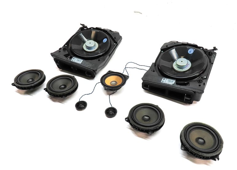 2013 BMW 335XI (F30) RADIO STEREO AUDIO SOUND SYSTEM SPEAKER SUB WOOFER SET/9