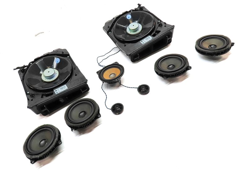 Thumbnail 3: 2013 BMW 335XI (F30) RADIO STEREO AUDIO SOUND SYSTEM SPEAKER SUB WOOFER SET/9