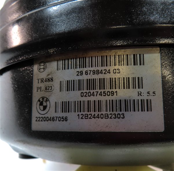 Thumbnail 8: 2013 BMW 335XI (F30) 3.0L (N55) ENGINE POWER BRAKE BOOSTER w/ MASTER CYLINDER