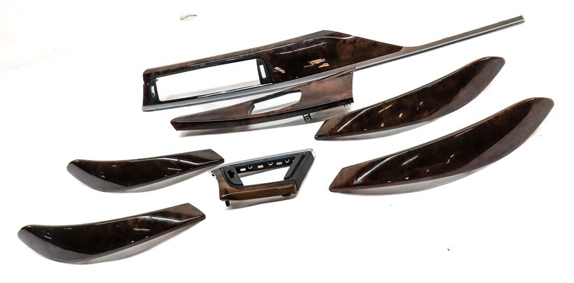 Thumbnail 2: 2013 BMW 335XI (F30) INTERIOR DASH FRONT CENTER CONSOLE DOOR TRIM SET/7 (Walnut)