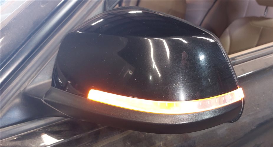 Thumbnail 2: 13-19 BMW 3-SERIES (F30 F31) LEFT P-FOLD HEAT AUTODIM DOOR MIRROR (Black)