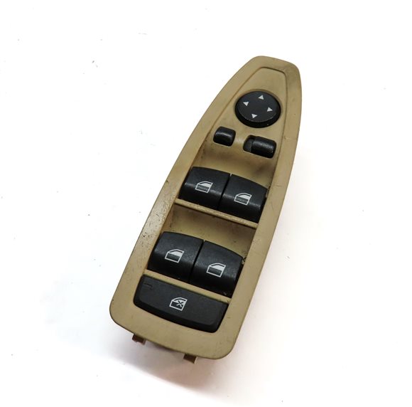 2012-2019 BMW 3 4 M3 X3 X4 SERIES FRONT LEFT DRIVER WINDOW SWITCH P-FOLD (BLACK)