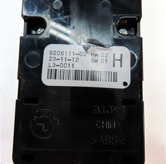 Thumbnail 6: 2012-2019 BMW 3 4 M3 X3 X4 SERIES FRONT LEFT DRIVER WINDOW SWITCH P-FOLD (BLACK)