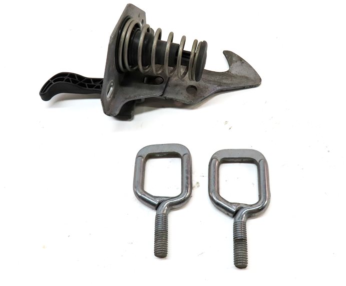 Thumbnail 2: 2013 BMW X1 (E84) FRONT HOOD BONNET LID SAFETY CATCH HOOK RELEASE HANDLE SET/3