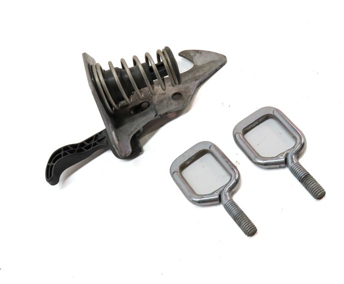 Thumbnail 3: 2013 BMW X1 (E84) FRONT HOOD BONNET LID SAFETY CATCH HOOK RELEASE HANDLE SET/3