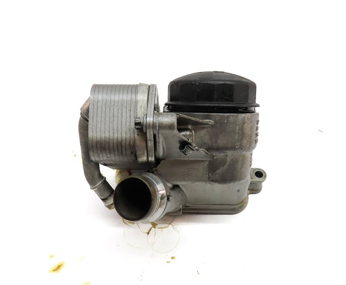 Thumbnail 4: 2013 BMW X1 (E84) 2.0L (N20) ENGINE MOTOR OIL FLUID FILTER HOUSING w/ OIL COOLER