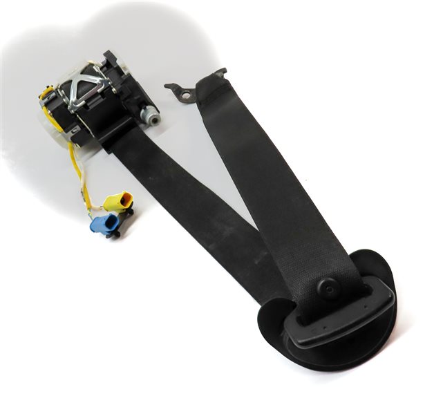 Thumbnail 3: 2012-2015 BMW X1 (E84) LEFT FRONT DRIVER SEATBELT BUCKLE RETRACTOR (Black)