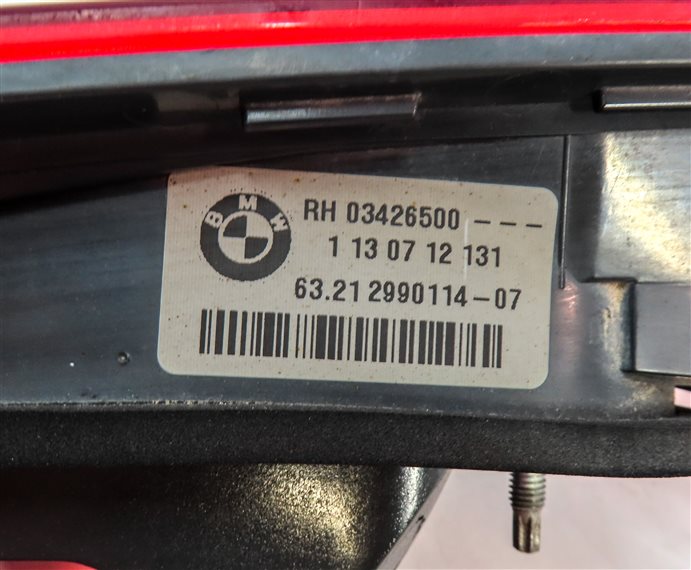 Thumbnail 6: 2012-2015 BMW X1 (E84) RIGHT PASSENGER REAR TRUNK INNER TAILLIGHT LIGHT LAMP
