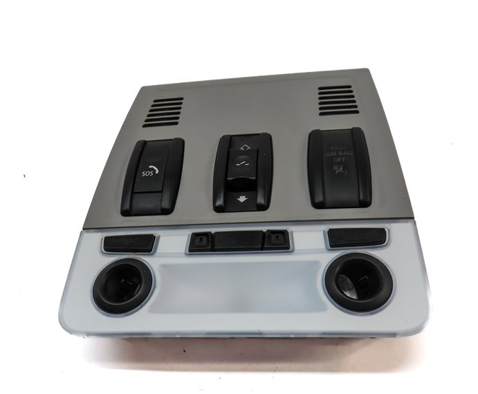Thumbnail 2: 2013 BMW X1 (E84) FRONT INTERIOR DOME LIGHT LAMP w/ SUNROOF SWITCH (Gray)