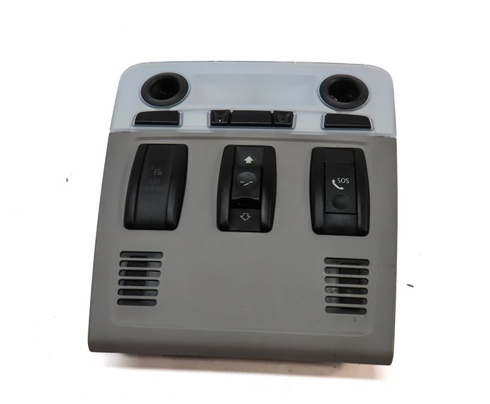 Thumbnail 4: 2013 BMW X1 (E84) FRONT INTERIOR DOME LIGHT LAMP w/ SUNROOF SWITCH (Gray)