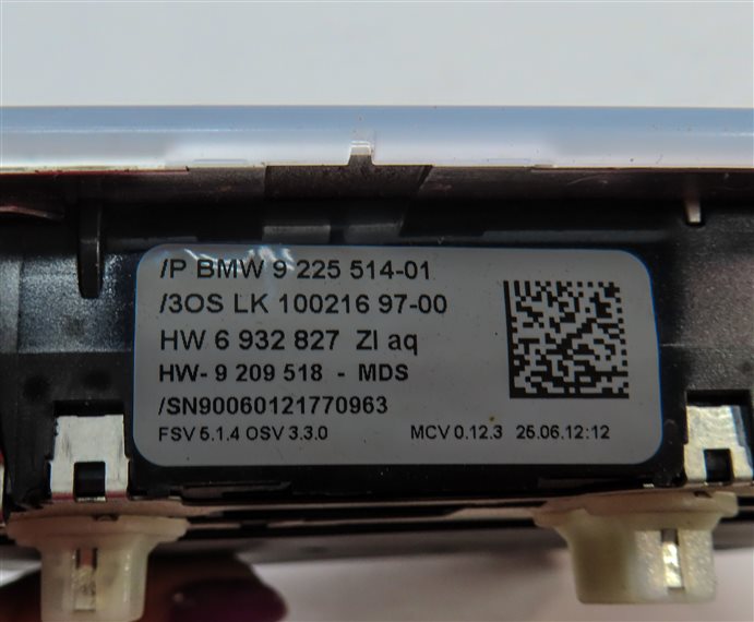 Thumbnail 7: 2013 BMW X1 (E84) FRONT INTERIOR DOME LIGHT LAMP w/ SUNROOF SWITCH (Gray)