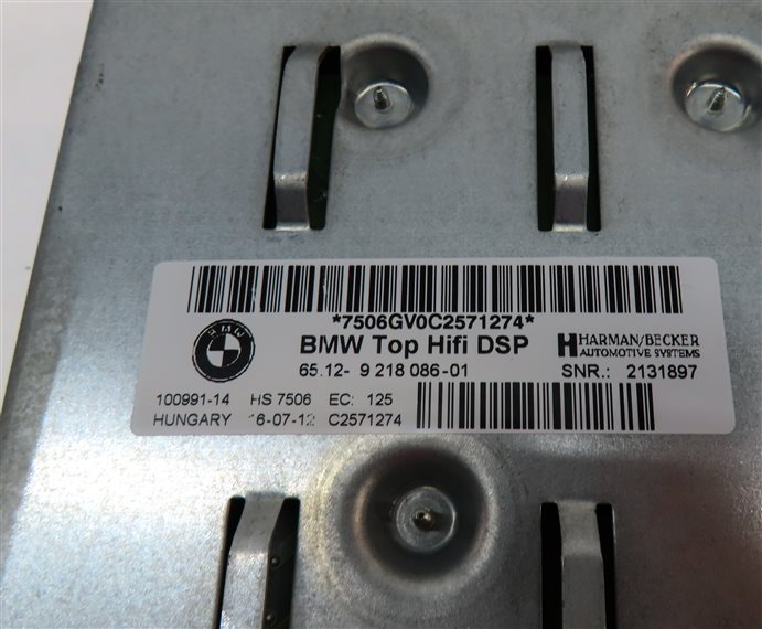 Thumbnail 6: 11-15 BMW 135i 328i 335i M3 X1 (E81 E87 E90) HARMAN BECKER AUDIO AMP AMPLIFIER
