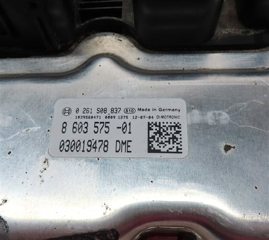 Thumbnail 6: 13-16 BMW X1 Z4 E84 E89 2.0L N20 TURBO ECM DME CAS 3 IMMOBILIZER MODULE KEY SET