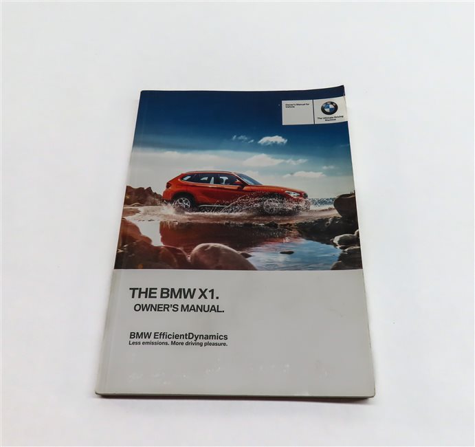 Thumbnail 9: 2013 BMW X1 (E84) 2.0L (N20) ENGINE OWNER'S MANUAL BOOKLET SET/7 w/ CASE (BLACK)