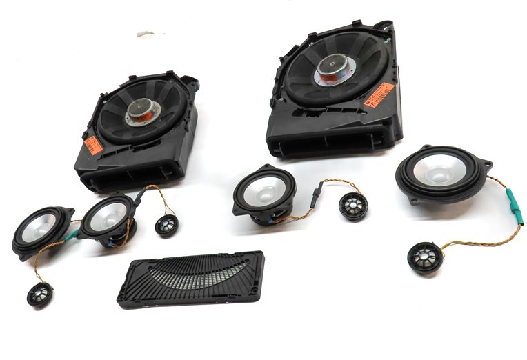 Thumbnail 2: 2013 BMW X1 (E84) RADIO STEREO AUDIO LOGIC 7 SOUND SYSTEM SPEAKER SET/11