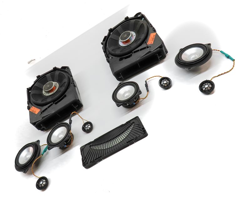 Thumbnail 3: 2013 BMW X1 (E84) RADIO STEREO AUDIO LOGIC 7 SOUND SYSTEM SPEAKER SET/11