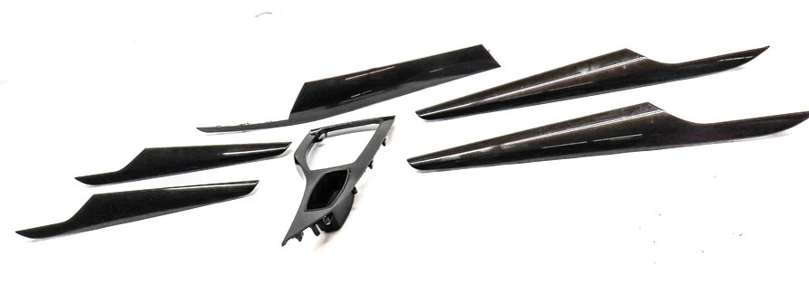 Thumbnail 2: 13 BMW X1 (E84) INTERIOR DASH CENTER CONSOLE FRONT/REAR DOOR TRIM SET/6 (Copper)