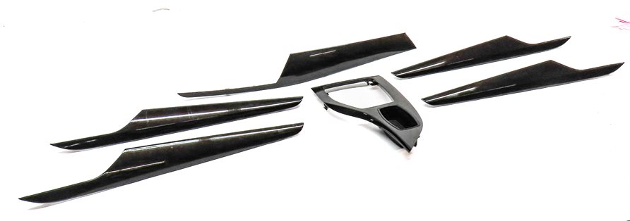 Thumbnail 3: 13 BMW X1 (E84) INTERIOR DASH CENTER CONSOLE FRONT/REAR DOOR TRIM SET/6 (Copper)