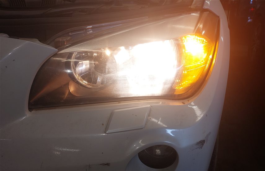Thumbnail 2: 2013-2015 BMW X1 (E84) LEFT FRONT DRIVER HALOGEN HEADLIGHT LIGHT LAMP