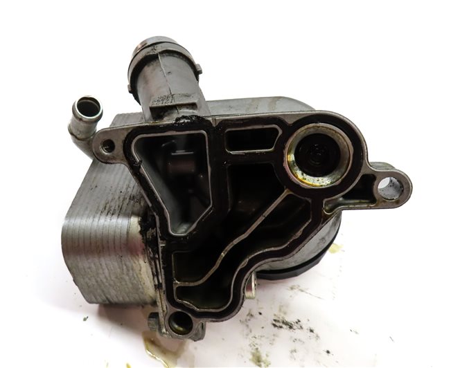 Thumbnail 5: 2017 BMW X3 (F25) 2.0L (N20) ENGINE MOTOR OIL FLUID FILTER HOUSING w/ OIL COOLER