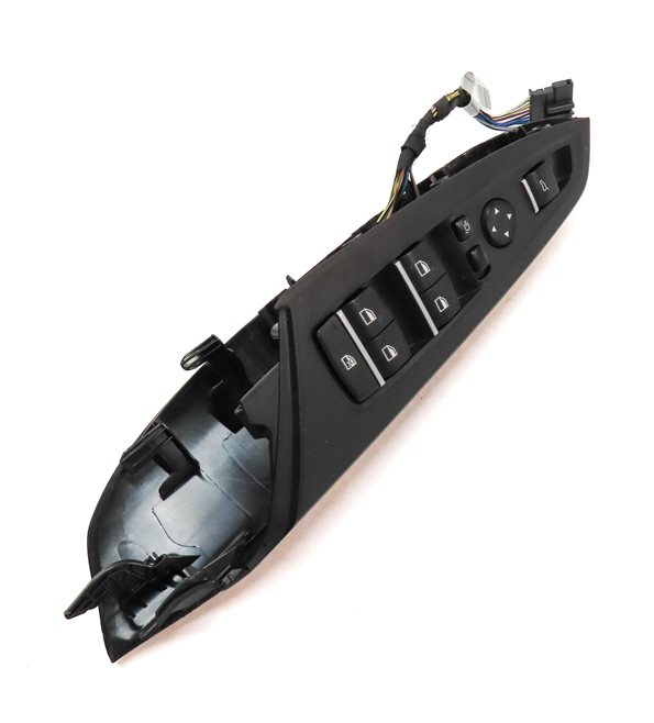 12-19 BMW 3 4 M3 X3 X4 SERIES FRONT LEFT DRIVER WINDOW SWITCH P-FOLD (BLACK)