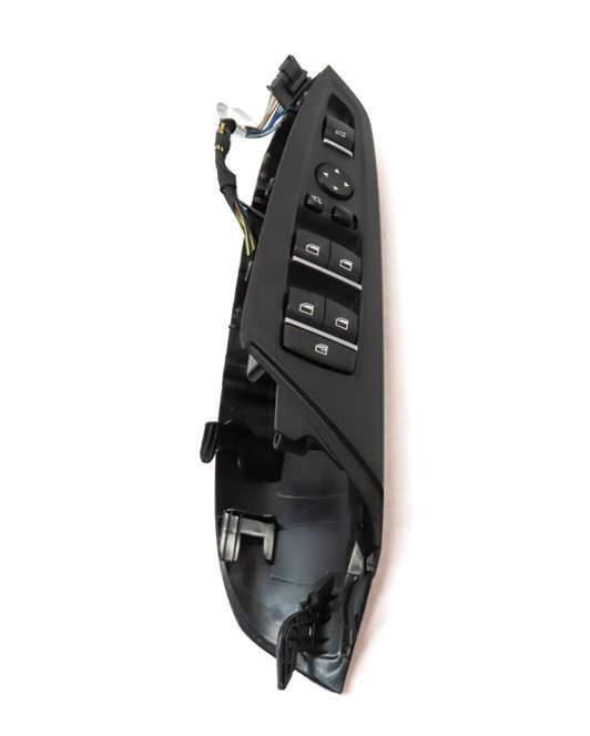 Thumbnail 2: 12-19 BMW 3 4 M3 X3 X4 SERIES FRONT LEFT DRIVER WINDOW SWITCH P-FOLD (BLACK)