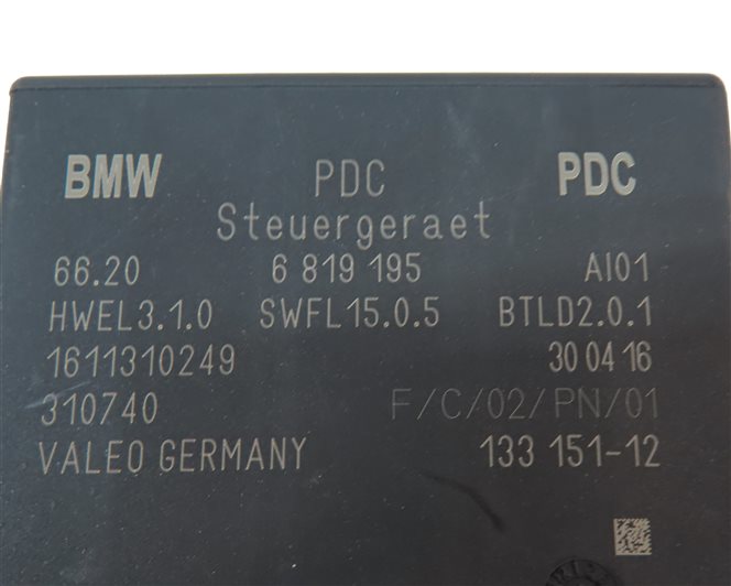 Thumbnail 6: 2014-2020 BMW WI8 X1 X2 X3 X4 X5 X6 X5M X6M PDC PARK DISTANCE CONTROL MODULE