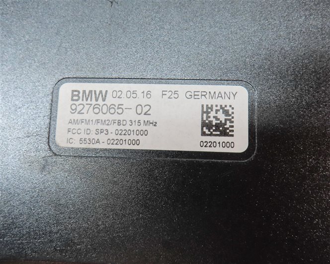Thumbnail 6: 2017 BMW X3 (F25) RADIO STEREO ANTENNA DIVERSITY AMP AMLIFIER MODULE